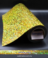 Crystal Gold Vinyl Transfer Film